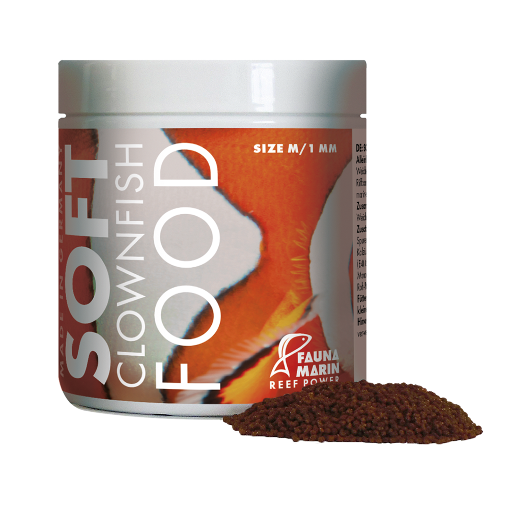 Food Fish Soft Soft Clownfish Food- perfect coloration and growth of all clownfishes ...