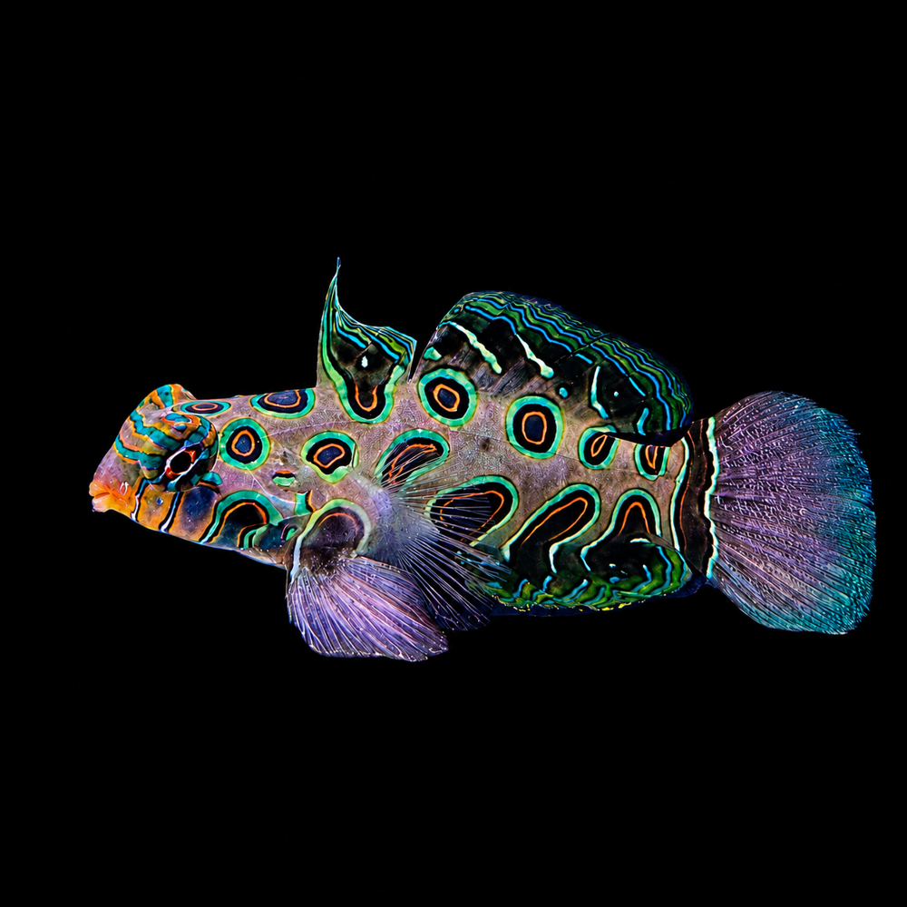 Synchiropus picturatus - LSD Leierfisch  !Männchen!
