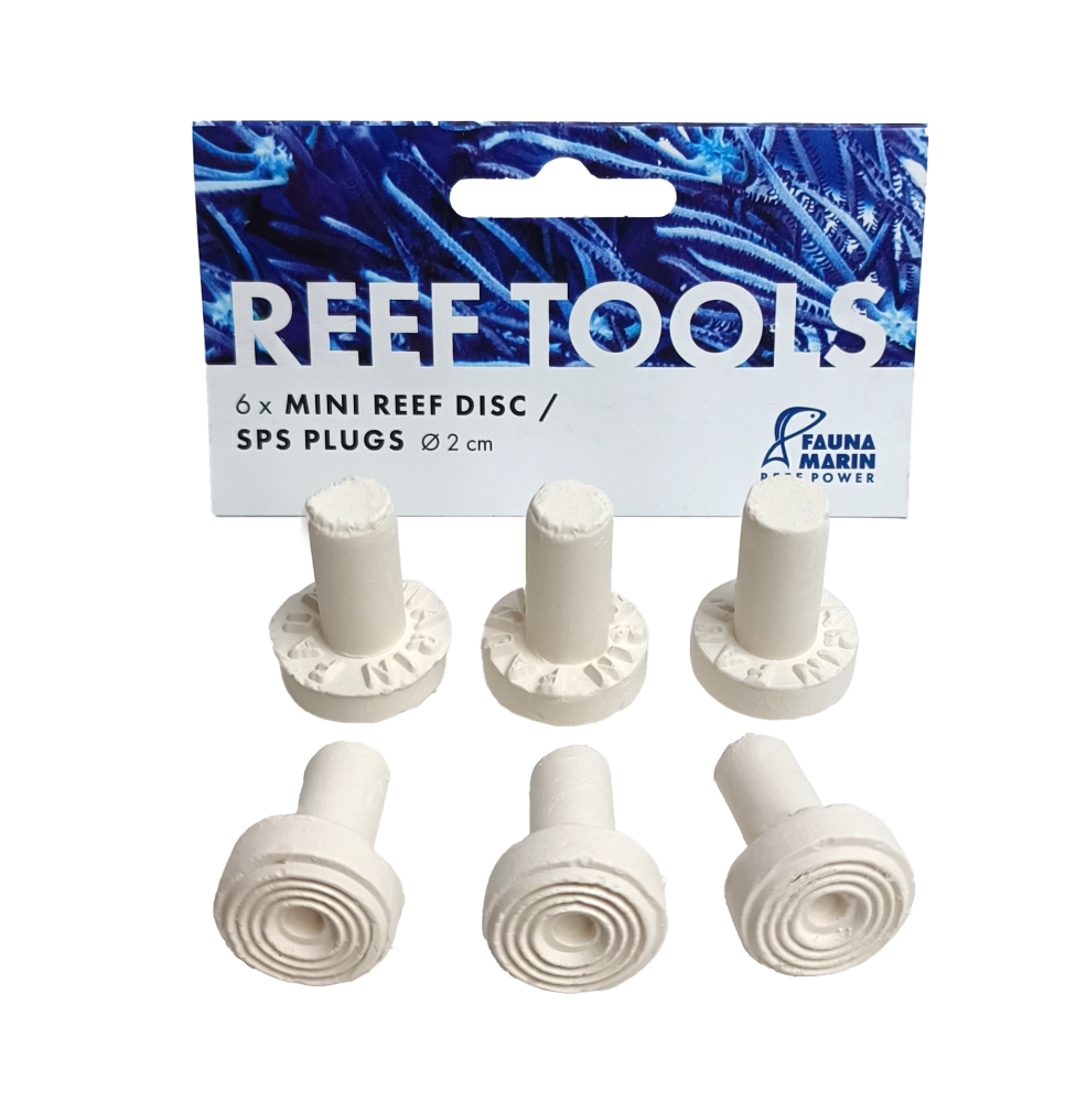 Mini Reef Disc - SPS Plugs Ø 2,0cm 6x