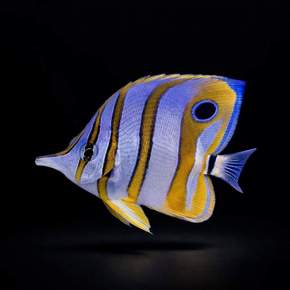 Chelmon rostratus - Orangebinden Pinzettfisch