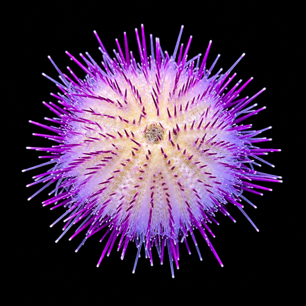 Salmacis Bicolor- Purple / White