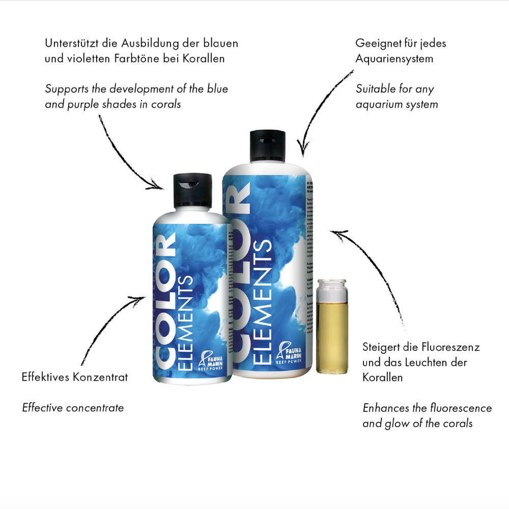 Color Elements Blue Purple Complex 250ml for shining blue corals